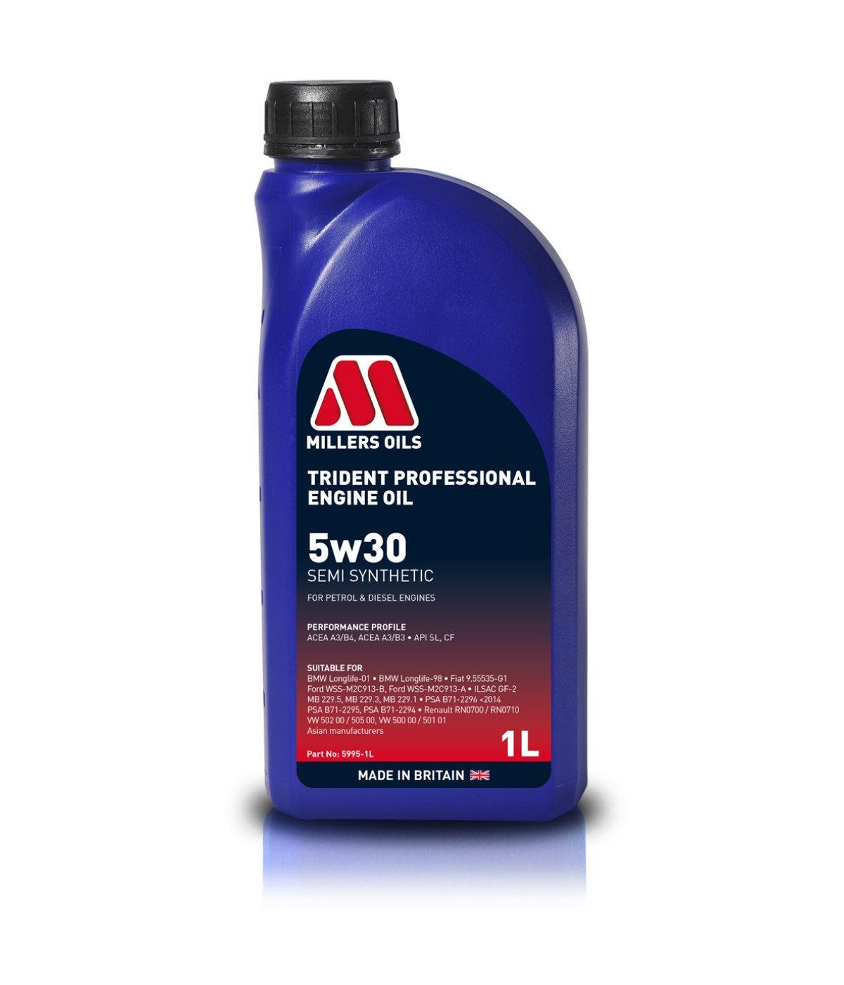 TRIDENT PROFESSIONAL ENGINE OIL 5W30 (5995)