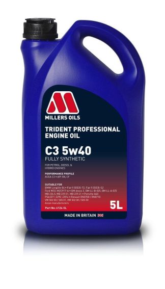 TRIDENT PROFESSIONAL ENGINE OIL C3 5W40 (6124)