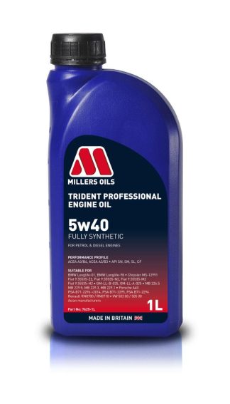 TRIDENT PROFESSIONAL ENGINE OIL 5W40 (7625)