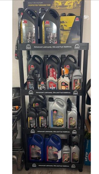 Millers Oils Display