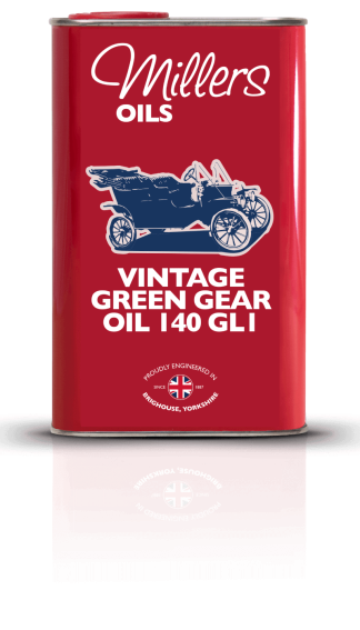 VINTAGE MILLEROL GREEN GEAR OIL 140 GLI (7925)