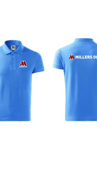 Sport, galléros, világoskék férfi póló